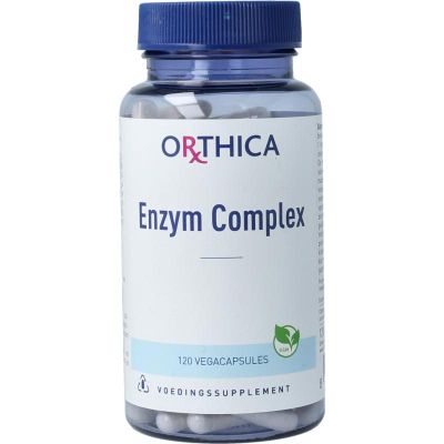 Orthica Enzym complex 120 vegetarische capsules - Algemeen