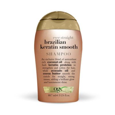Foto van OGX Brazilian keratin smooth shampoo