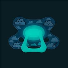 Foto van Difrax Fopspeen dental 12+ glow in the dark