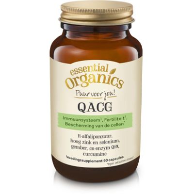 Essential Organics Essential Organ QACG puur 60 vegicaps - Overige vitaminen/mineralen