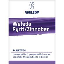 Weleda Pyriet zinnober tabletten Foto van Weleda Pyriet zinnober tabletten