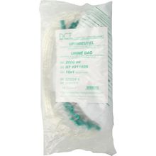 Foto van Mediware DCT Urinebedzak 2 liter + slang 90cm