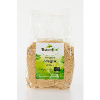 Bountiful Edelgistvlokken bio Bountiful Edelgistvlokken bio 200 gram - Overig reform/levensmiddelen