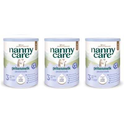 Nannycare 3 peutermelk 3x900 gram 3 pack - 