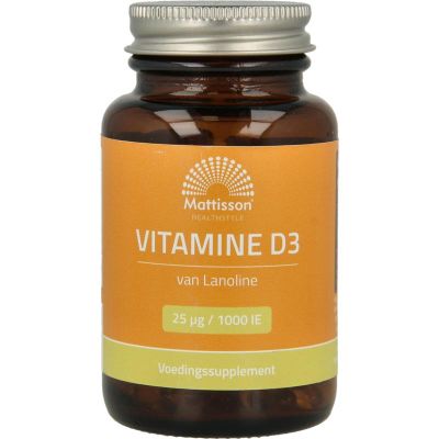 Mattisson Absolute Vitamine D3 25 mcg / 1.000 IU