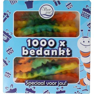 Voor Jou! 1000x bedankt Voor Jou! 1000x bedankt 143 Gram - Snoepgoed