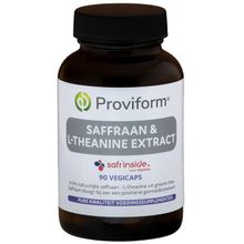 Foto van Proviform Saffraan 30mg active & theanine extract