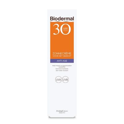 Biodermal Anti age creme gezicht SPF30