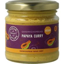 Foto van Your Organic Nat Sandwichspread papaya-curry