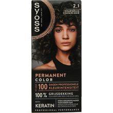 Foto van Syoss colors bas 2-1 zwart bru