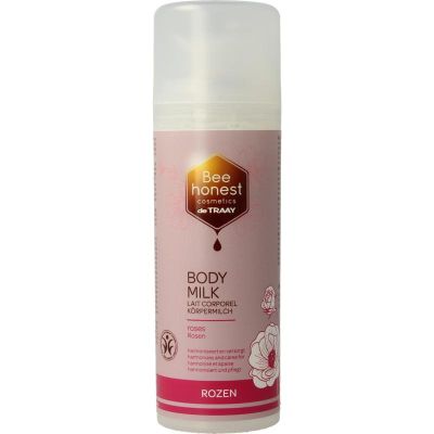 Traay Bee Honest Bodymilk rozen 150 Milliliter - Bodycreme/gel/lotion