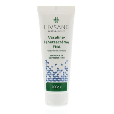 Livsane Vaseline lanette creme FNA 100 gram - Overig lichaam