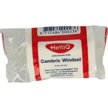 Heltiq Cambric windsel 4 m x 6 cm Foto van Heltiq Cambric windsel 4 m x 6 cm