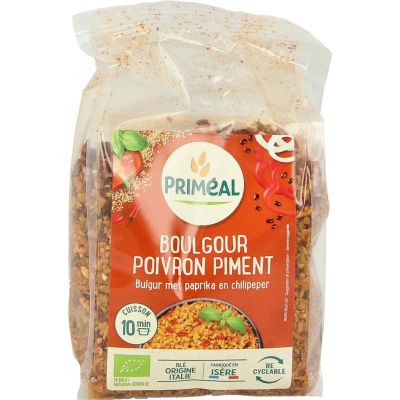 Primeal Bulgur met paprika en Spaanse peper bio