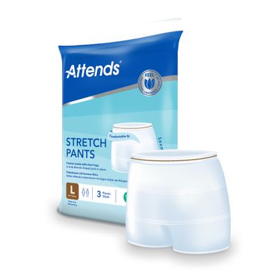 Attends Stretchpants large 3 stuks - Pants en broekjes