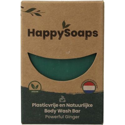 Happysoaps happy bodywash bar pow ginger