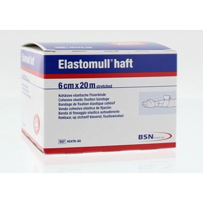 Elastomull haft 20 m x 6 cm 45476 beige/wit