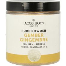 Foto van Jacob Hooy Pure powder gember