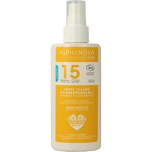 Foto van Alphanova Sun Sun spray SPF15 bio