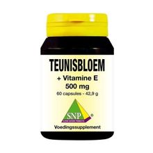 Foto van SNP Teunisbloem vitamine E 500 mg