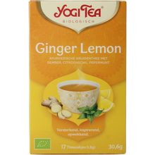 Foto van Yogi Tea Ginger lemon munt