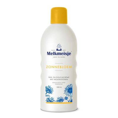 Melkmeisje Bad en douche zonnebloem/melk