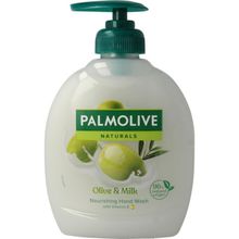 Foto van Palmolive Naturals handzeep melk&olijf