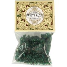 Foto van Goloka Resin incense white sage 12-pack