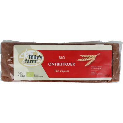 Foto van Billy's Farm Ontbijtkoek naturel bio