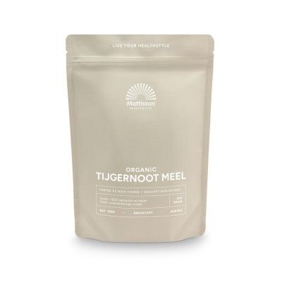Mattisson Tijgernoot chufa meel bio 350 gram - Overig reform/levensmiddelen