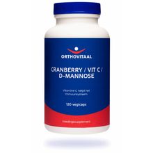 Foto van Orthovitaal Cranberry / Vitamine C / D-Mannose