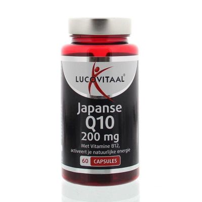 Lucovitaal Q10 200 mg Japans Lucovitaal Q10 200 mg Japans 60 capsules - Q10 en ubiquinol
