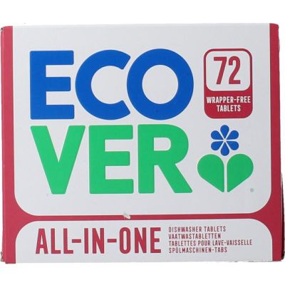 Ecover Vaatwastablet all-in-one 72 stuks - Afwasmiddel