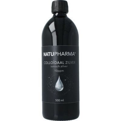 Natupharma Ionisch zilverwater 10ppm 500 Milliliter - Algemeen