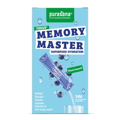 Purasana Hydration superfoods memory master 45 gram - Voeding