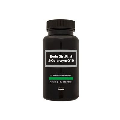 Apb Holland Rode gist rijst met Q10 60 capsules - Rode gist rijst