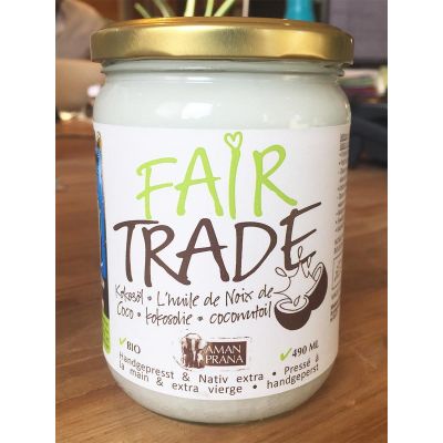 Amanprana Kokosolie fair trade