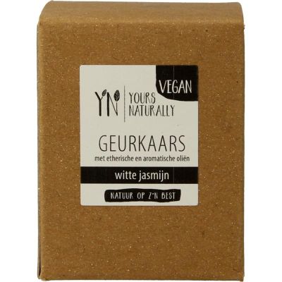 Yours Naturally Votive geurkaars witte jasmijn 9cl