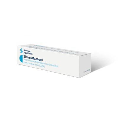 Zinksulfgel 0.1 5 ml - Lipverzorging