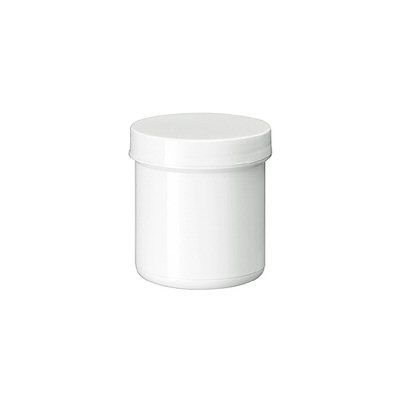 Zalfpot wit PP plastobel gedopt 250 ml 25 stuks - 