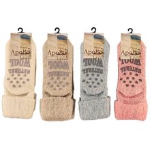 Foto van Apollo Slofsok anti slip dame licht 35-38