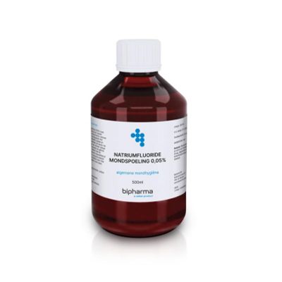 Bipharma Natriumfluoride 0,05% 500 Milliliter - Overig mondverzorging