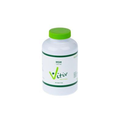 Vitiv MSM 1500 mg 180 tabletten - Glucosaminen chondroitine MSM