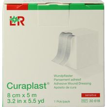 Curaplast Wondpleister sensitive 8 cm x 5 m Foto van Curaplast Wondpleister sensitive 8 cm x 5 m