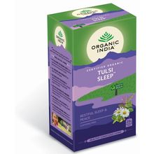 Foto van Organic India Tulsi sleep thee bio