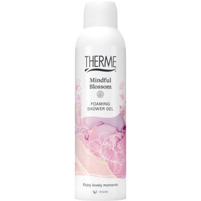 Therme Mindfull blossom foaming showergel 200 Milliliter - Bad/douche