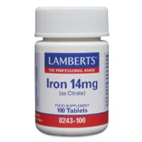 Lamberts IJzer citraat 14 mg
