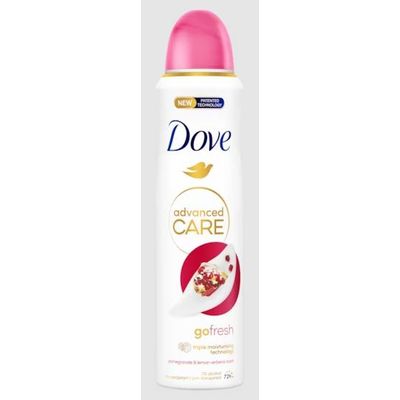 Dove Deospray go fresh pomegranate