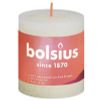 Afbeelding van Bolsius Rustiek stompkaars shine 80/68 soft pearl