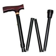 Foto van Able 2 Wandelstok opvouw zwart 74 - 84